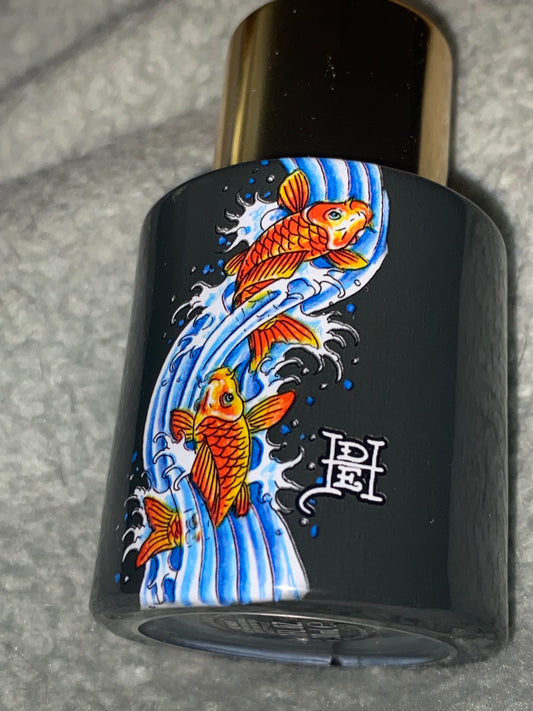 Elizabeth Arden•Ed Hardy•KOI Wave•Unisex Cologne-Perfume 1oz