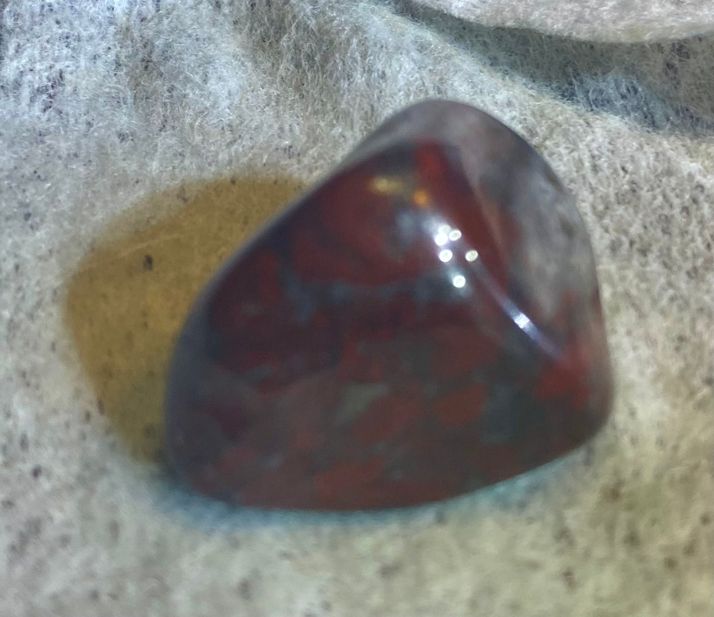 Red Jasper w/Hematite Necklace