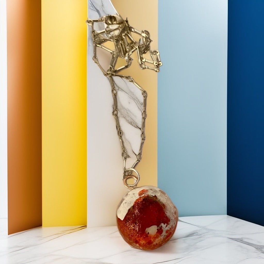 It’s giving… ‘strawberry shortcake’ 🍰 in Sterling Silver & Resin
