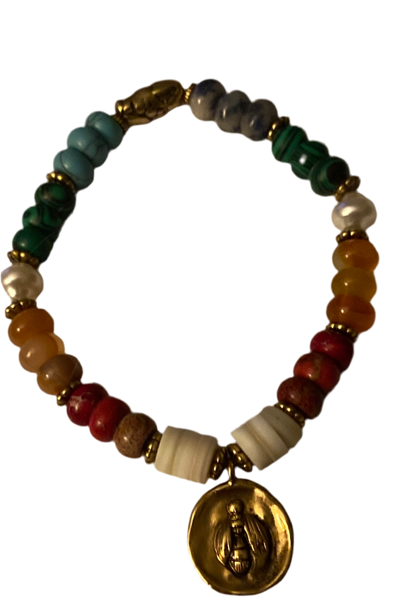 Patricia Nash Bee Drop Stretch Bracelet