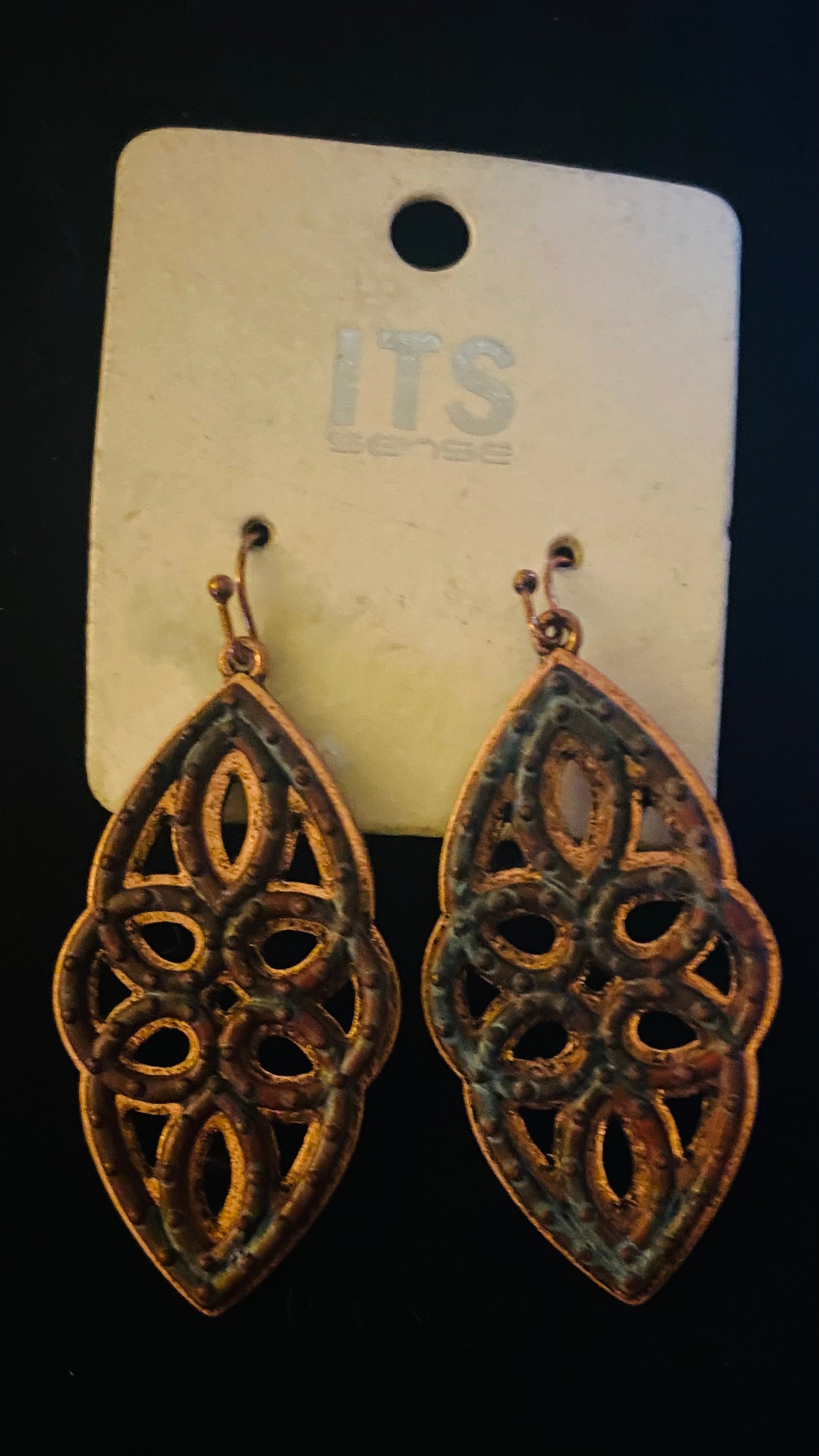 Large Patterned Earrings