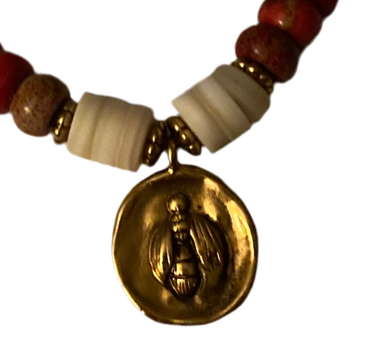 Patricia Nash Bee Drop Stretch Bracelet