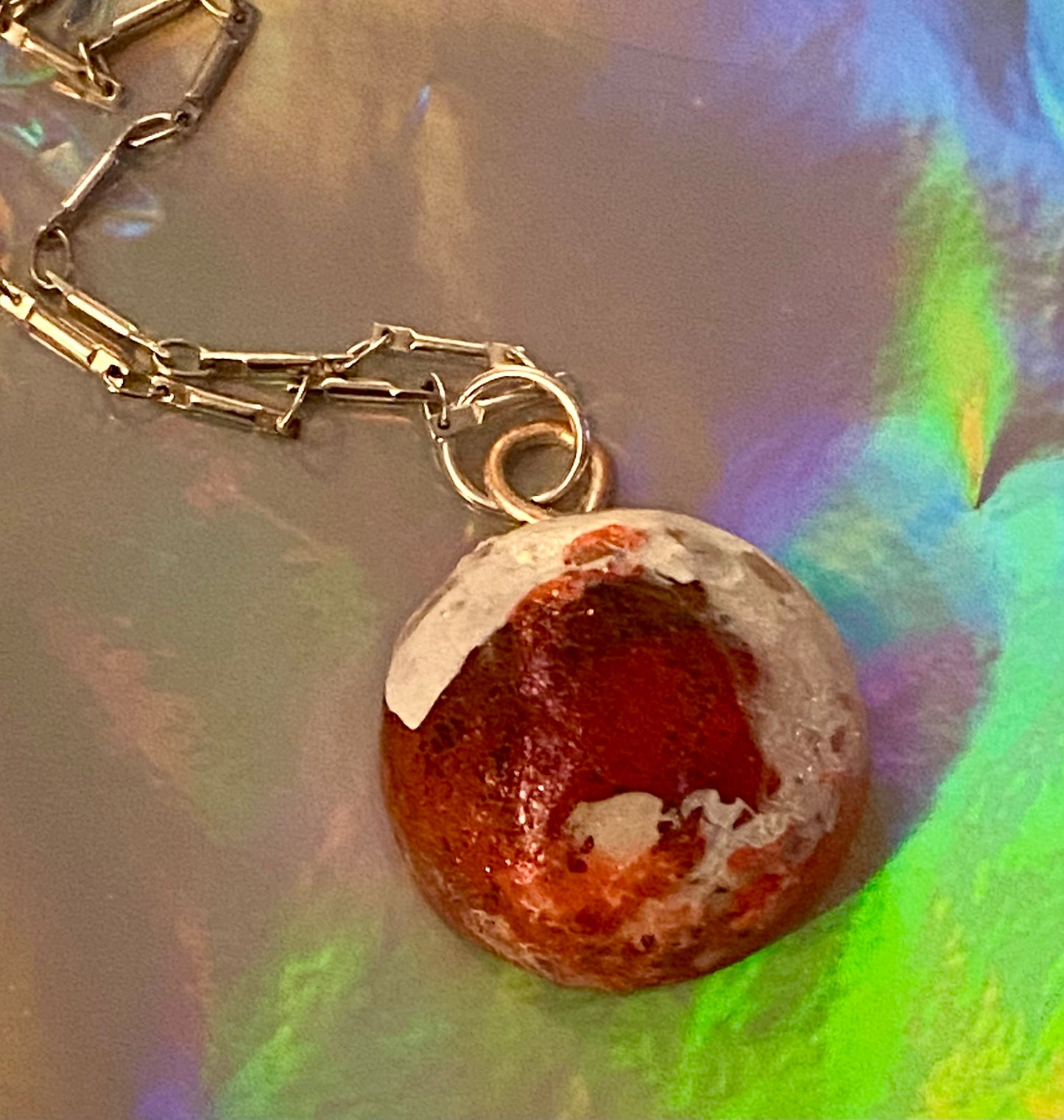 It’s giving… ‘strawberry shortcake’ 🍰 in Sterling Silver & Resin