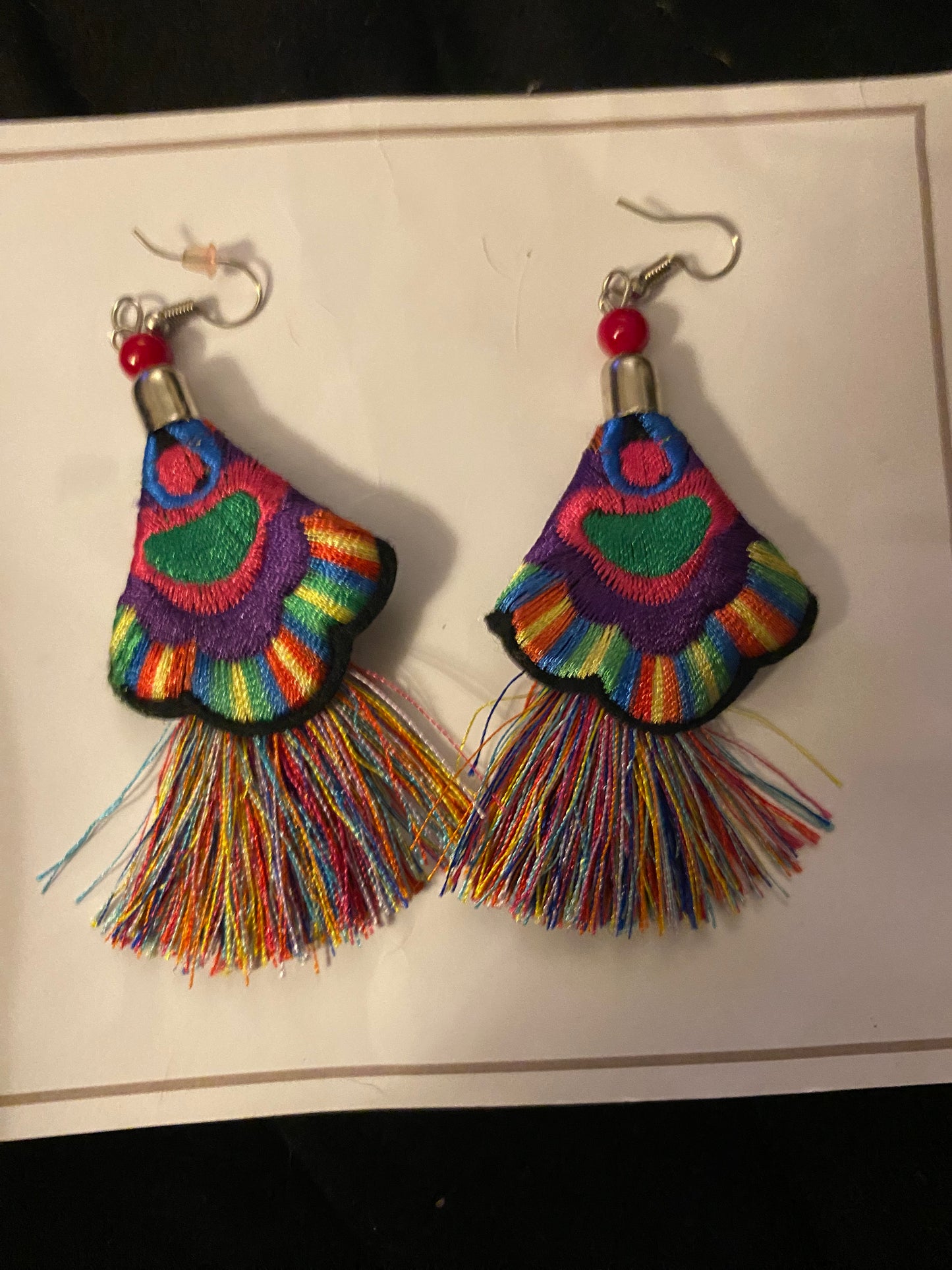 Colorful Ethnic Earrings