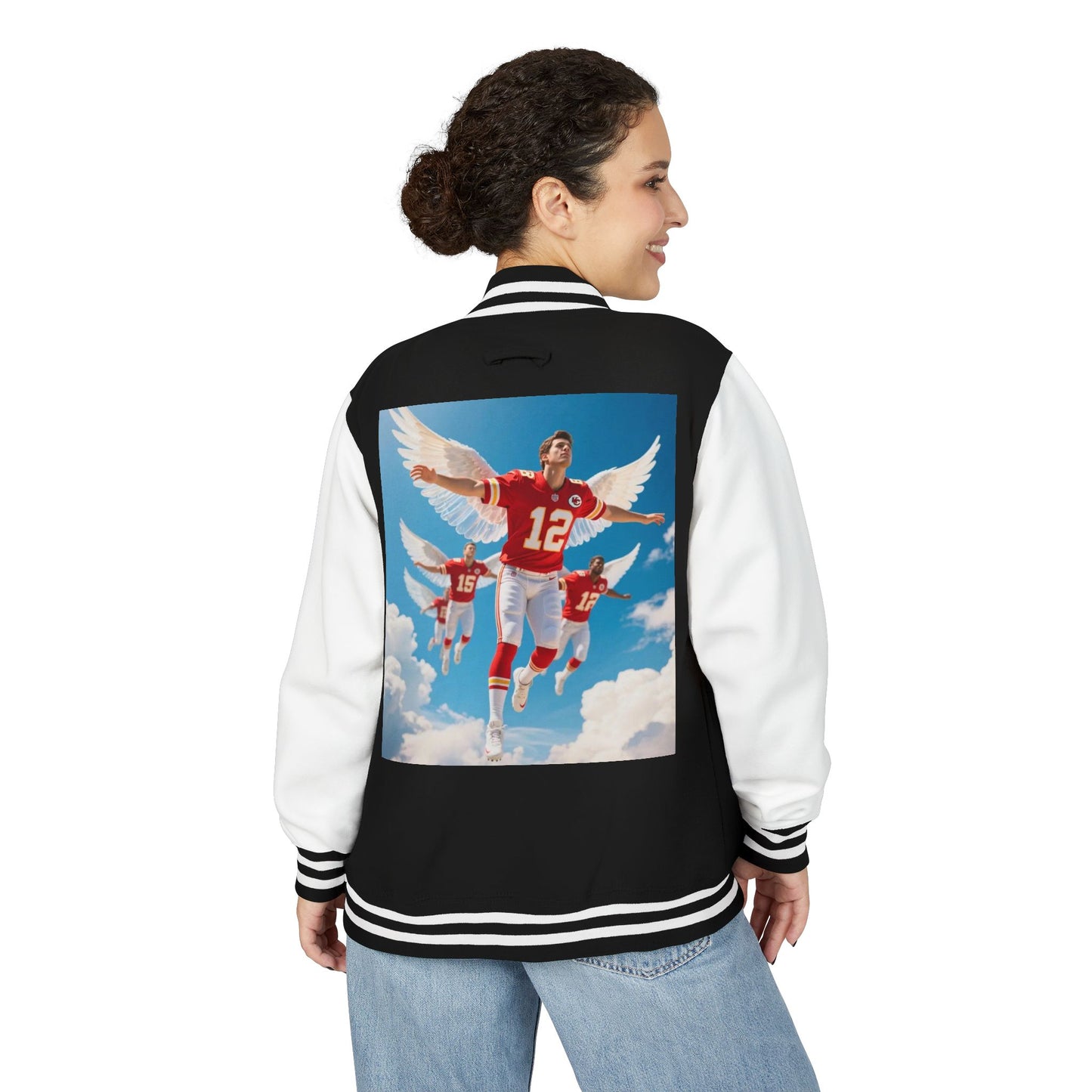 Letterman Jacket KC In Heaven Design