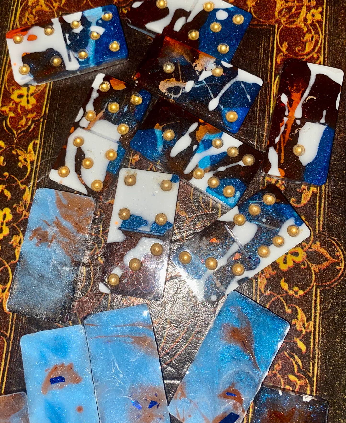 Set of Resin Dominoes