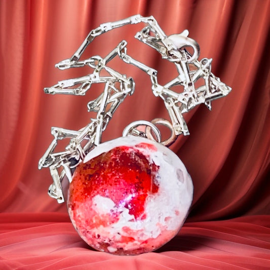 It’s giving… ‘strawberry shortcake’ 🍰 in Sterling Silver & Resin