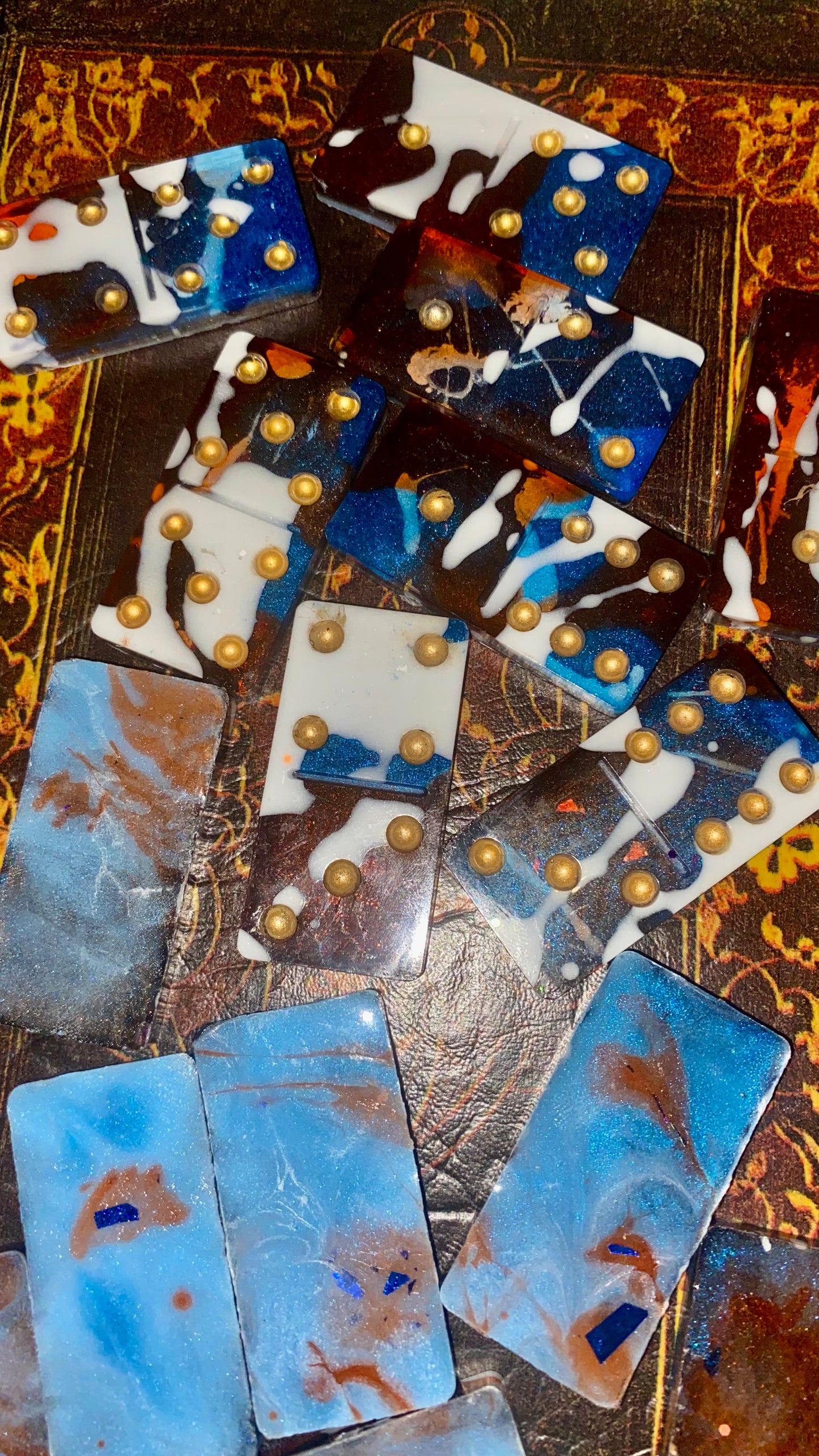 Set of Resin Dominoes