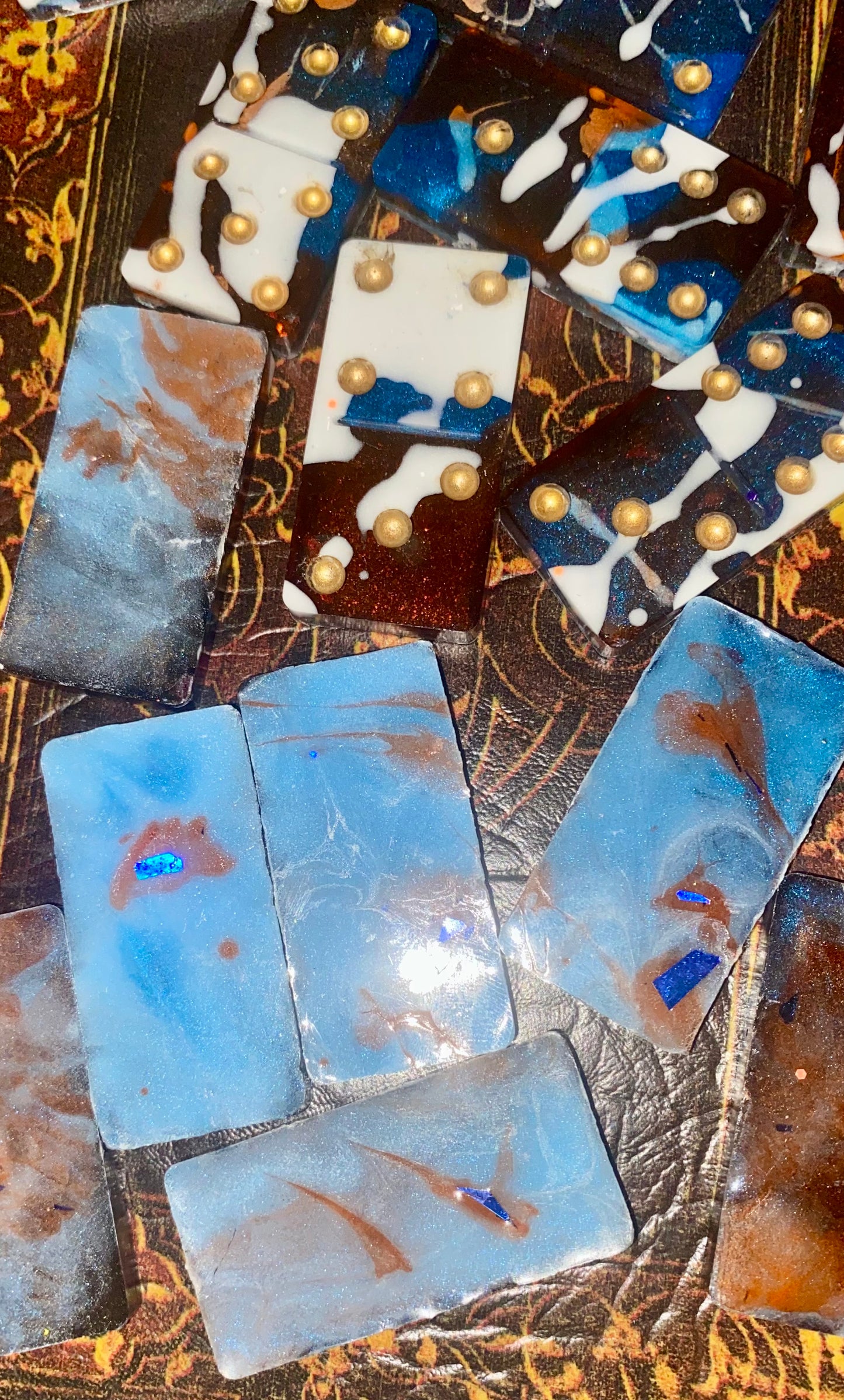 Set of Resin Dominoes