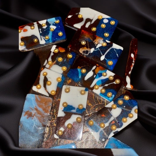 Set of Resin Dominoes