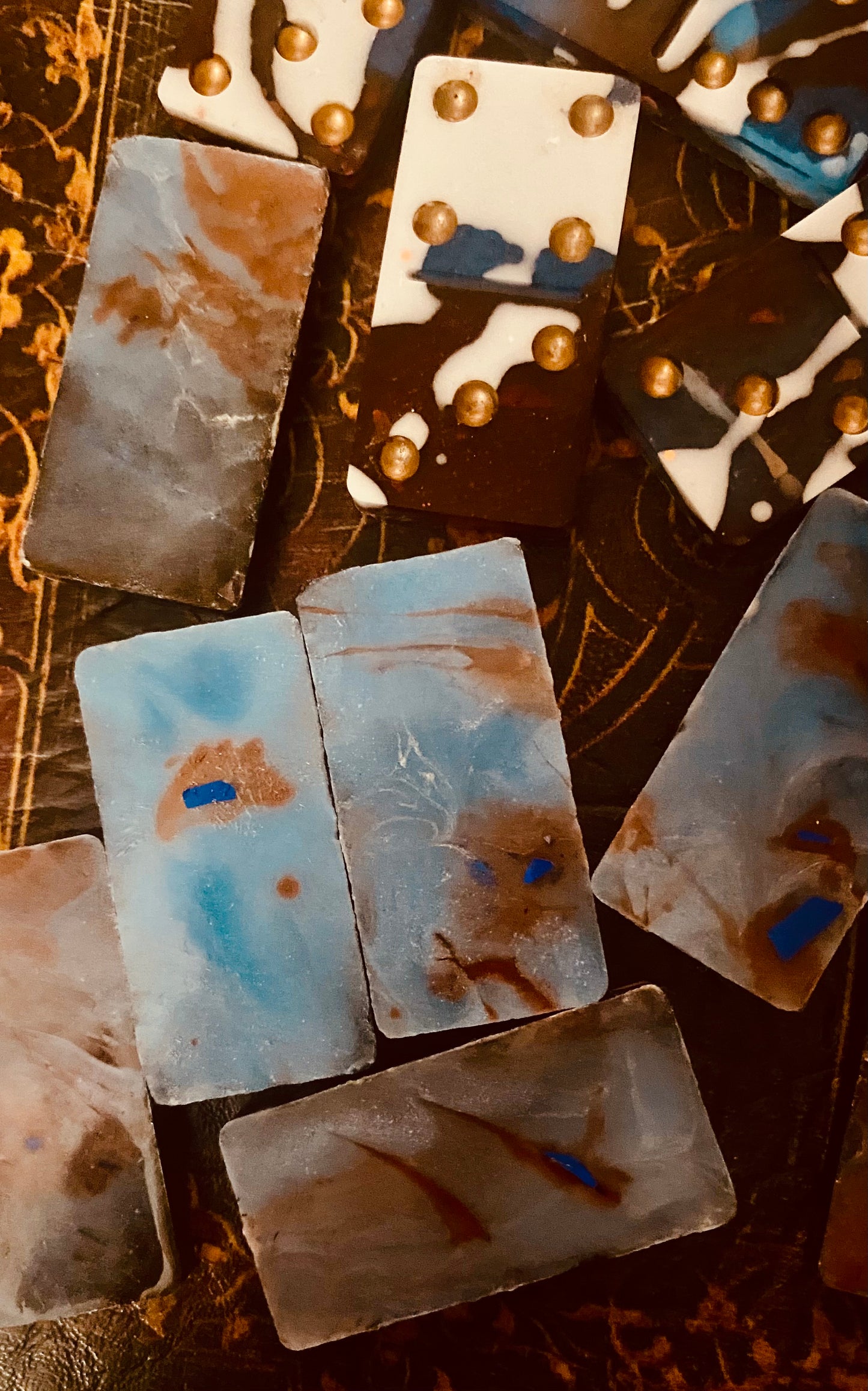 Set of Resin Dominoes