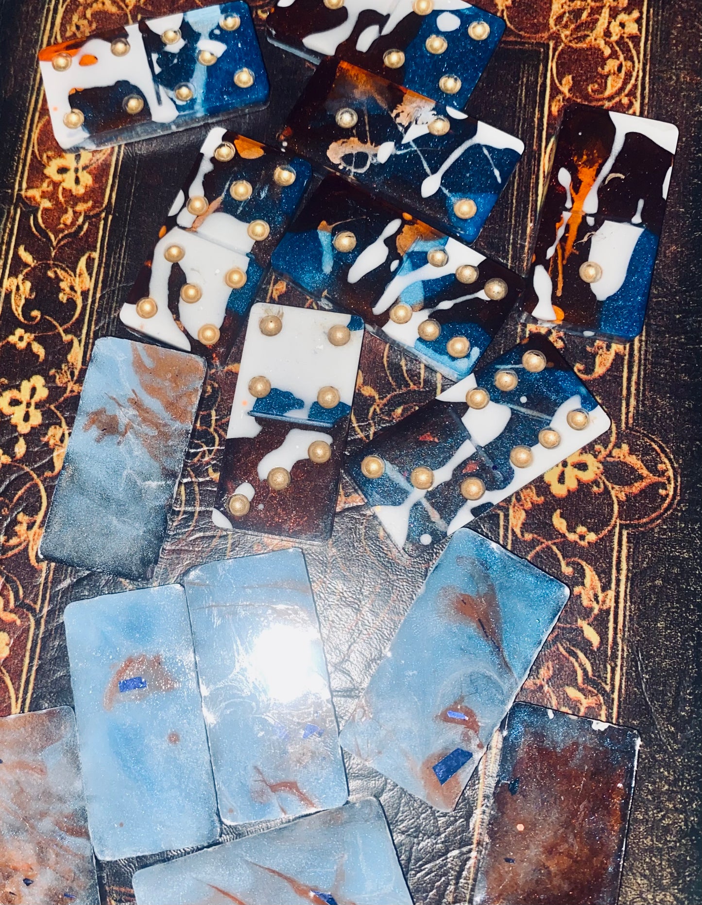 Set of Resin Dominoes