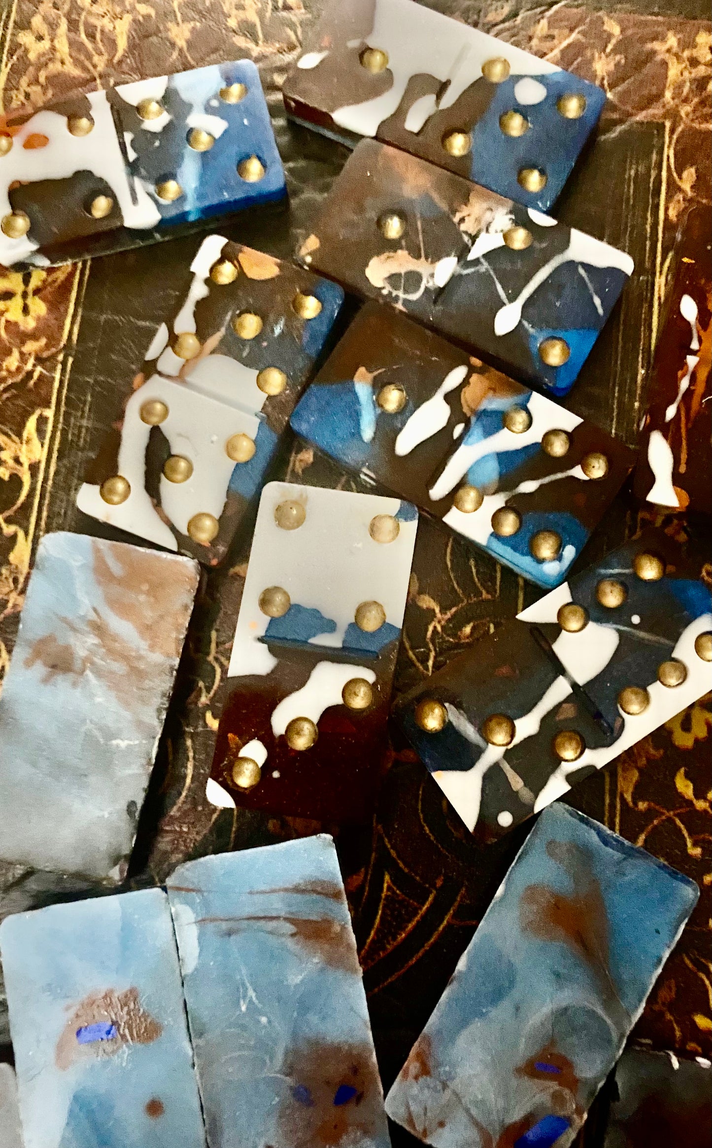 Set of Resin Dominoes