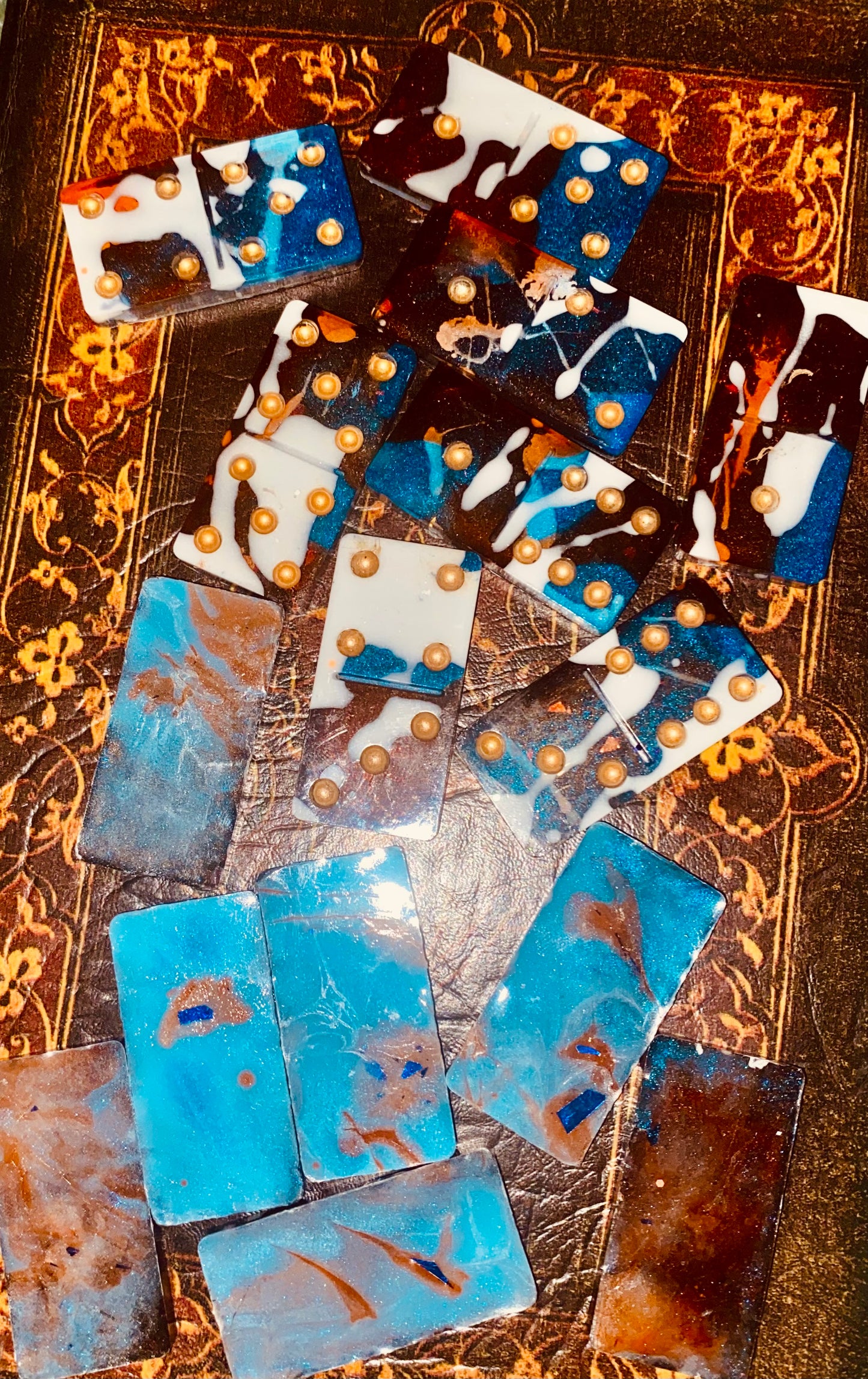 Set of Resin Dominoes