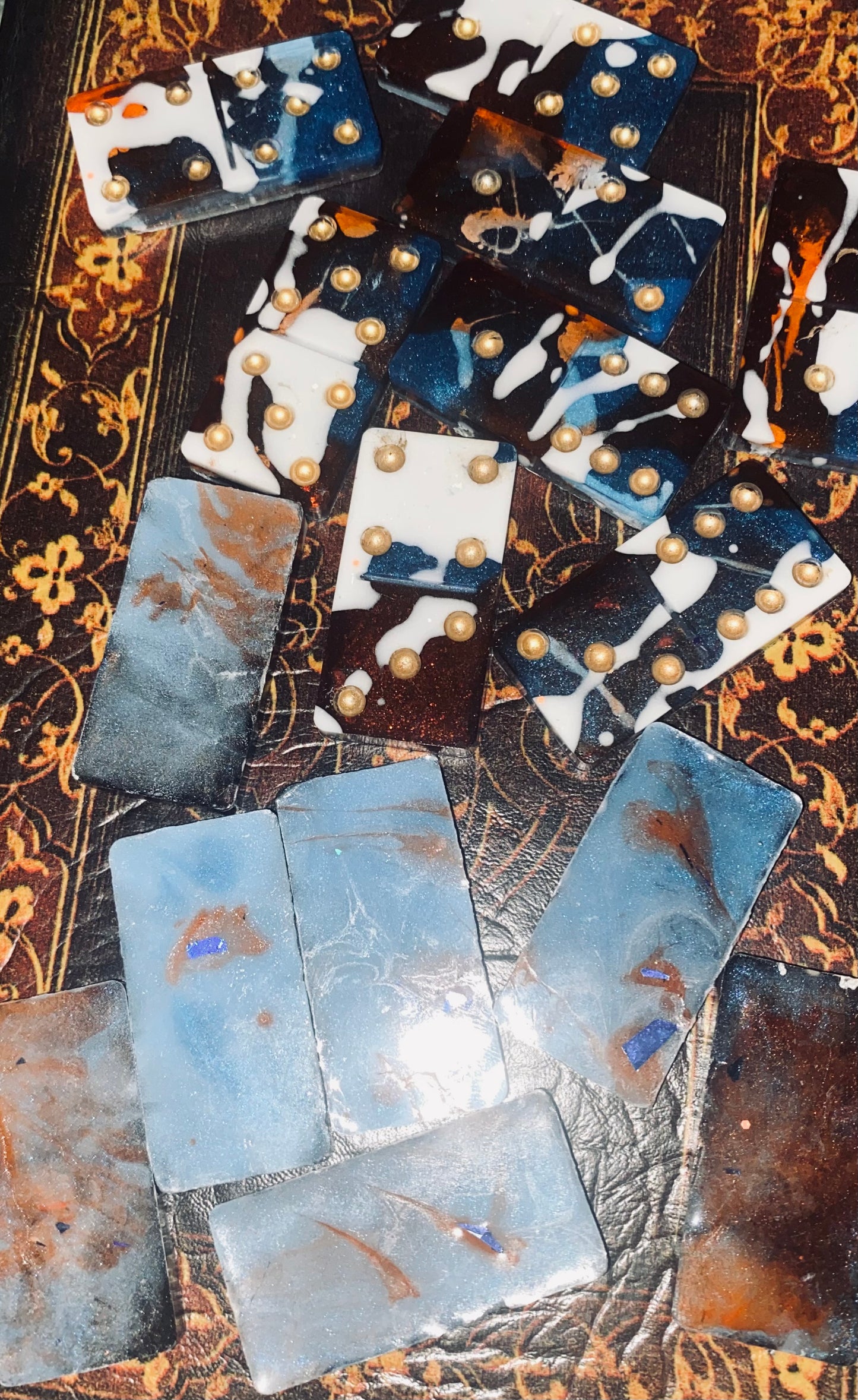 Set of Resin Dominoes